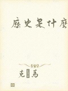 历史是什么玩意