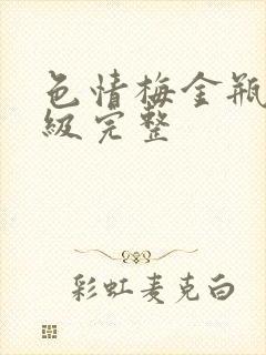 色情梅金瓶2三级完整