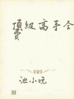 顶级高手全文免费