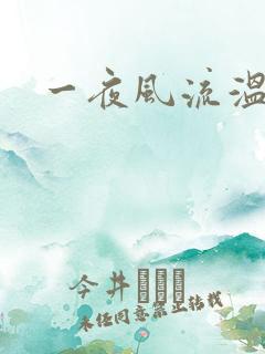 一夜风流温暮生