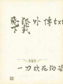 飞狐外传txt下载