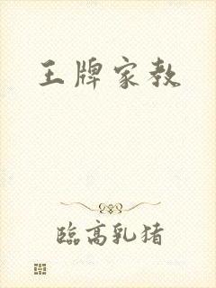 王牌家教