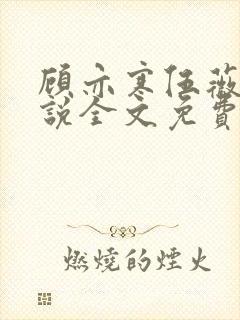 顾亦寒伍薇薇小说全文免费阅读