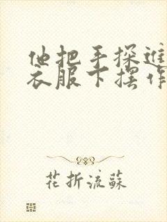 他把手探进我的衣服下摆作文