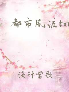 都市风流txt