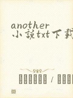 another小说txt下载