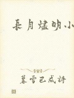 长月烬明小说