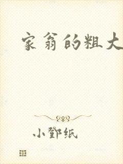 家翁的粗大炮