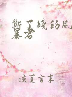 断了线的风筝 暴君