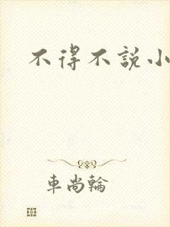 不得不说小说