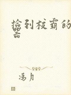 捡到校霸的遥控器