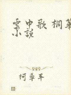 云中歌 桐华 小说