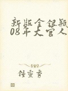 新版金银瓶2008年大官人