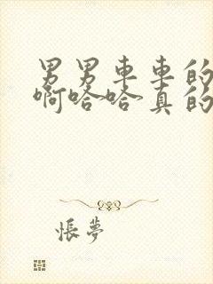 男男车车的车车啊哈哈真的