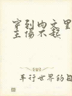 穿到肉文里的女主伤不起