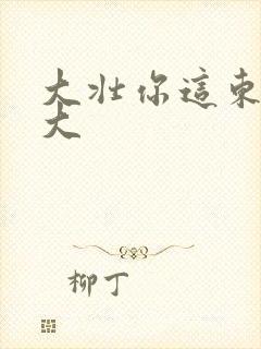 大壮你这东西真大