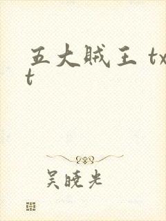 五大贼王 txt