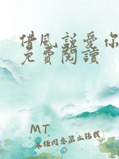 借风说爱你小说免费阅读