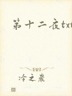 第十二夜txt