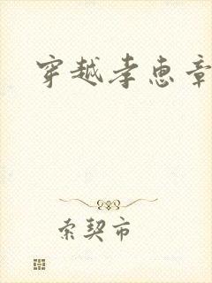 穿越孝惠章皇后