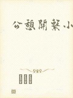 公憩关系小说