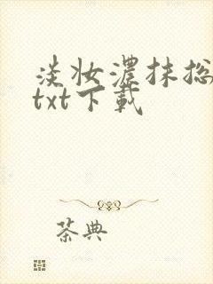 淡妆浓抹总相宜txt下载