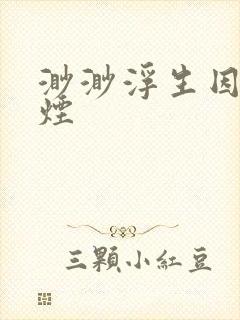 渺渺浮生因你成烟