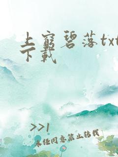 上穷碧落txt下载