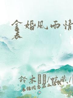 金婚风雨情演员表