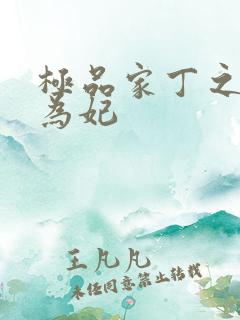 极品家丁之册母为妃