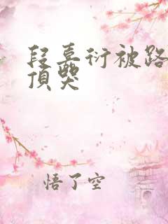 段嘉衍被路星辞顶哭