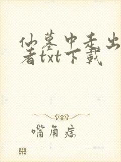 仙墓中走出的强者txt下载