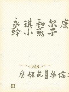 永琪和尔康一起干小燕子