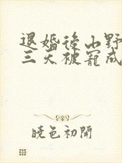 退婚后山野糙汉三天被宠成宝小说