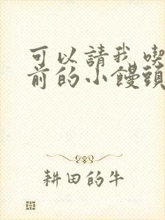 可以请我吃你胸前的小馒头吗