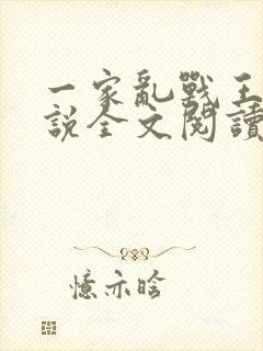 一家乱战王芳小说全文阅读