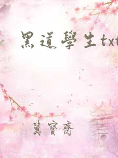 黑道学生txt