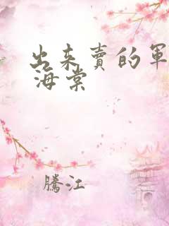 出来卖的军校生 海棠