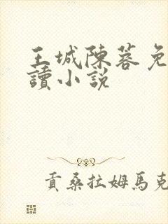 王城陈蓉免费阅读小说