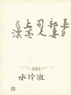 《上司部长出轨漂亮人妻》