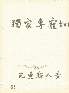 独家专宠txt