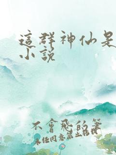这群神仙是假的小说