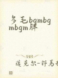 多毛bgmbgmbgm胖