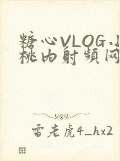 糖心VLOG小桃内射频网站