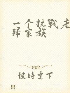 一个抗战老兵回归家族