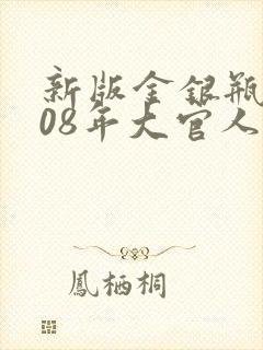 新版金银瓶2008年大官人