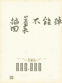 插着不能掉等我回来