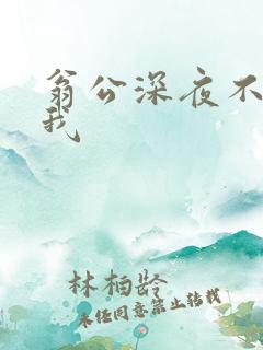 翁公深夜不停要我