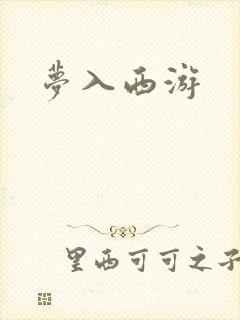 梦入西游