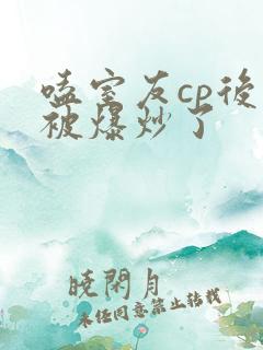 嗑室友cp后我被爆炒了